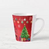 Frohe Weihnachten Geschenk Milchtasse (Rechts)