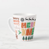 Frohe Weihnachten Geschenk Milchtasse (Linke Ecke)