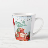 Frohe Weihnachten Geschenk Milchtasse (Rechts)