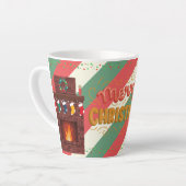 Frohe Weihnachten Geschenk Milchtasse (Linke Ecke)