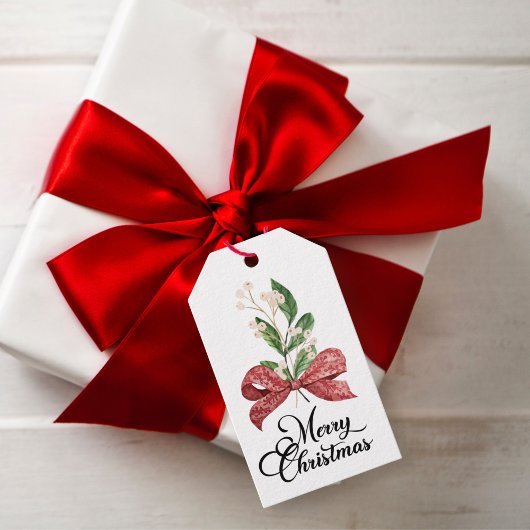 Frohe Weihnachten Geschenk-Tags Geschenkanhänger