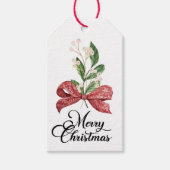 Frohe Weihnachten Geschenk-Tags Geschenkanhänger (Vorderseite)