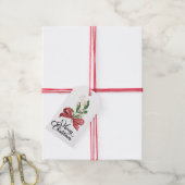 Frohe Weihnachten Geschenk-Tags Geschenkanhänger (Mit Garn)