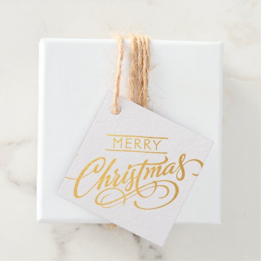 Frohe Weihnachten Geschenkanhänger (Mit Box)