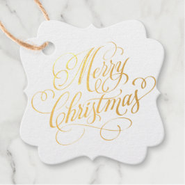 Frohe Weihnachten Geschenkanhänger