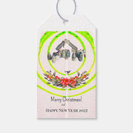 Frohe Weihnachten! Geschenkanhänger