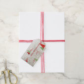 Frohe Weihnachten Geschenkanhänger (Mit Garn)
