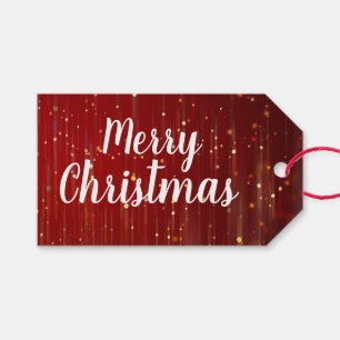 Frohe Weihnachten Geschenkanhänger