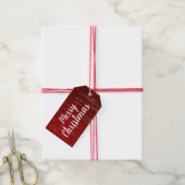 Frohe Weihnachten Geschenkanhänger (Mit Garn)