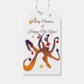 Frohe Weihnachten Geschenkanhänger (Vorderseite)