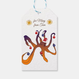 Frohe Weihnachten Geschenkanhänger