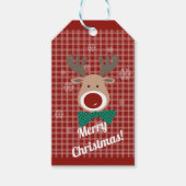 Frohe Weihnachten! Geschenkanhänger (Vorderseite)