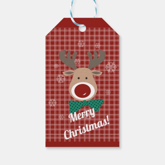 Frohe Weihnachten! Geschenkanhänger (Rückseite)