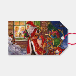 Frohe Weihnachten Geschenkanhänger