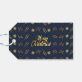 Frohe Weihnachten Geschenkanhänger (Rückseite Horizontal)