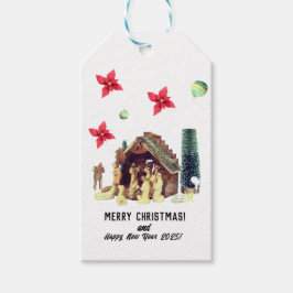 Frohe Weihnachten! Geschenkanhänger