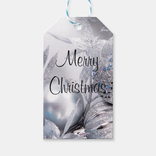 Frohe Weihnachten Geschenkanhänger (Vorderseite)