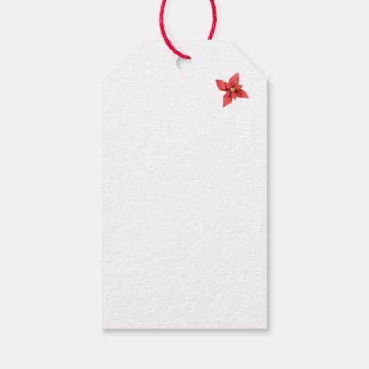 Frohe Weihnachten! Geschenkanhänger (Rückseite)