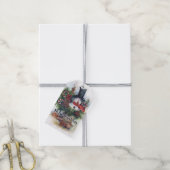 Frohe Weihnachten Geschenkanhänger (Mit Garn)
