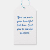 Frohe Weihnachten Geschenkanhänger (Rückseite)