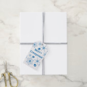 Frohe Weihnachten! Geschenkanhänger (Mit Garn)