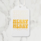 Frohe Weihnachten Geschenkanhänger (Vorderseite)