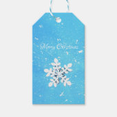 Frohe Weihnachten Geschenkanhänger (Vorderseite)