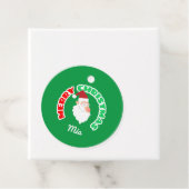 Frohe Weihnachten Geschenkanhänger (Beispiel)