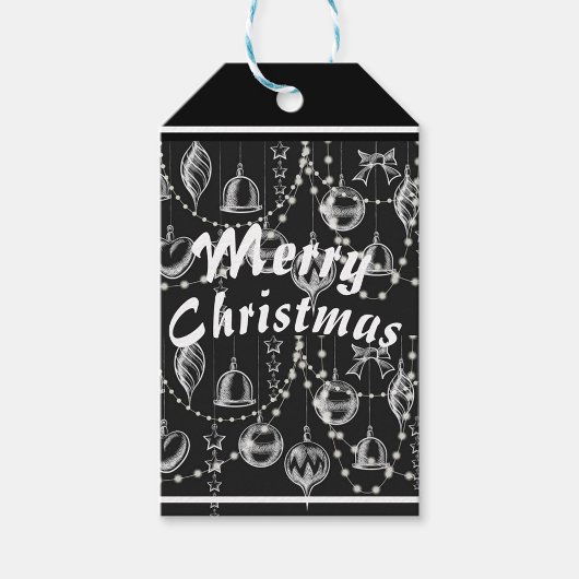 Frohe Weihnachten Geschenkanhänger