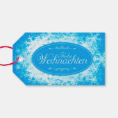 Frohe Weihnachten Geschenkanhänger (Rückseite Horizontal)