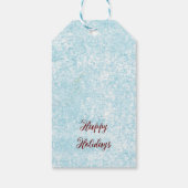 Frohe Weihnachten Geschenkanhänger (Rückseite)