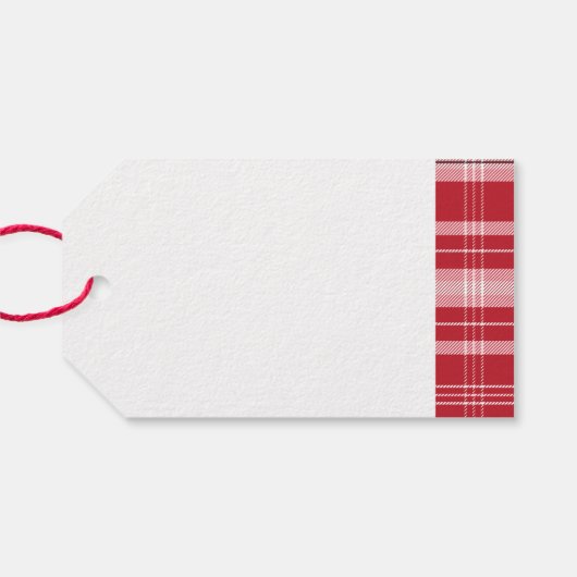 Frohe Weihnachten Geschenkanhänger (Rückseite Horizontal)