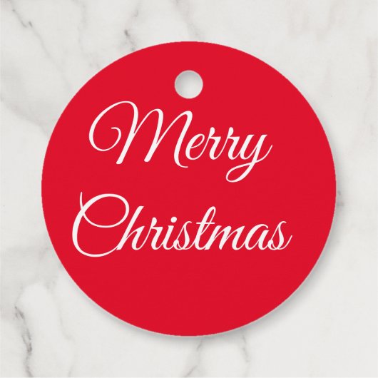 Frohe Weihnachten Geschenkanhänger (Rückseite)