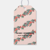 Frohe Weihnachten! Geschenkanhänger (Vorderseite)