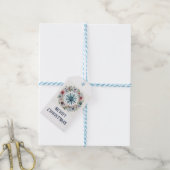 Frohe Weihnachten Geschenkanhänger (Mit Garn)