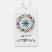 Frohe Weihnachten Geschenkanhänger (Rückseite)