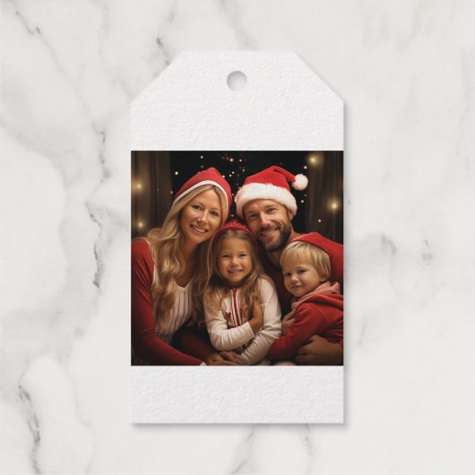 Frohe Weihnachten Geschenkanhänger (Rückseite)