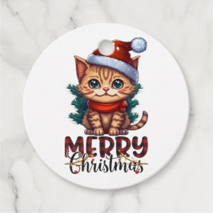 Frohe Weihnachten Geschenkanhänger