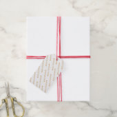 Frohe Weihnachten Geschenkanhänger (Mit Garn)