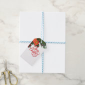 Frohe Weihnachten Geschenkanhänger (Mit Garn)