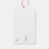 Frohe Weihnachten! Geschenkanhänger (Rückseite)