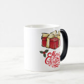 Frohe Weihnachten - Geschenkboxen Verwandlungstasse (VorderseiteRechts)