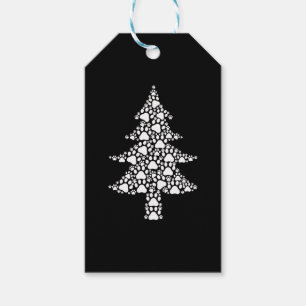 Frohe Weihnachten Geschenke Weihnachtsbaum Katze H Geschenkanhänger