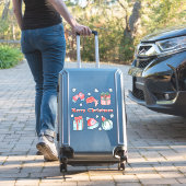 Frohe Weihnachten Geschenkhandschuhe, die Schneefl Aufkleber (Koffer Insitu)