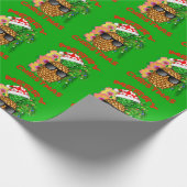 Frohe Weihnachten Geschenkpapier (Ecke)