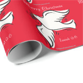 Frohe Weihnachten Geschenkpapier (Rolleneckpunkt)