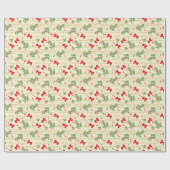 frohe Weihnachten Geschenkpapier (Flach)