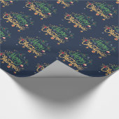 Frohe Weihnachten Geschenkpapier (Ecke)