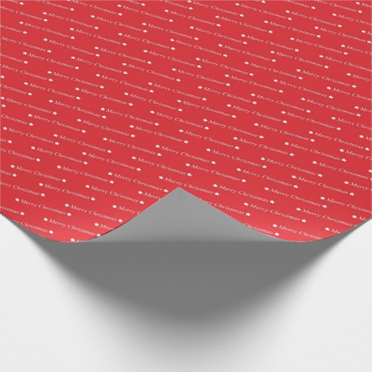 Frohe Weihnachten Geschenkpapier (Ecke)