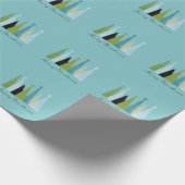 Frohe Weihnachten Geschenkpapier (Ecke)